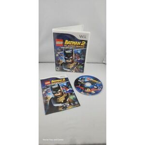 LEGO‎ Batman 2: DC Super Heroes (Nintendo Wii, 2012) CIB Complete Tested Working